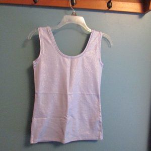 *3 for $25* WHBM Shimmery pale blue Tank